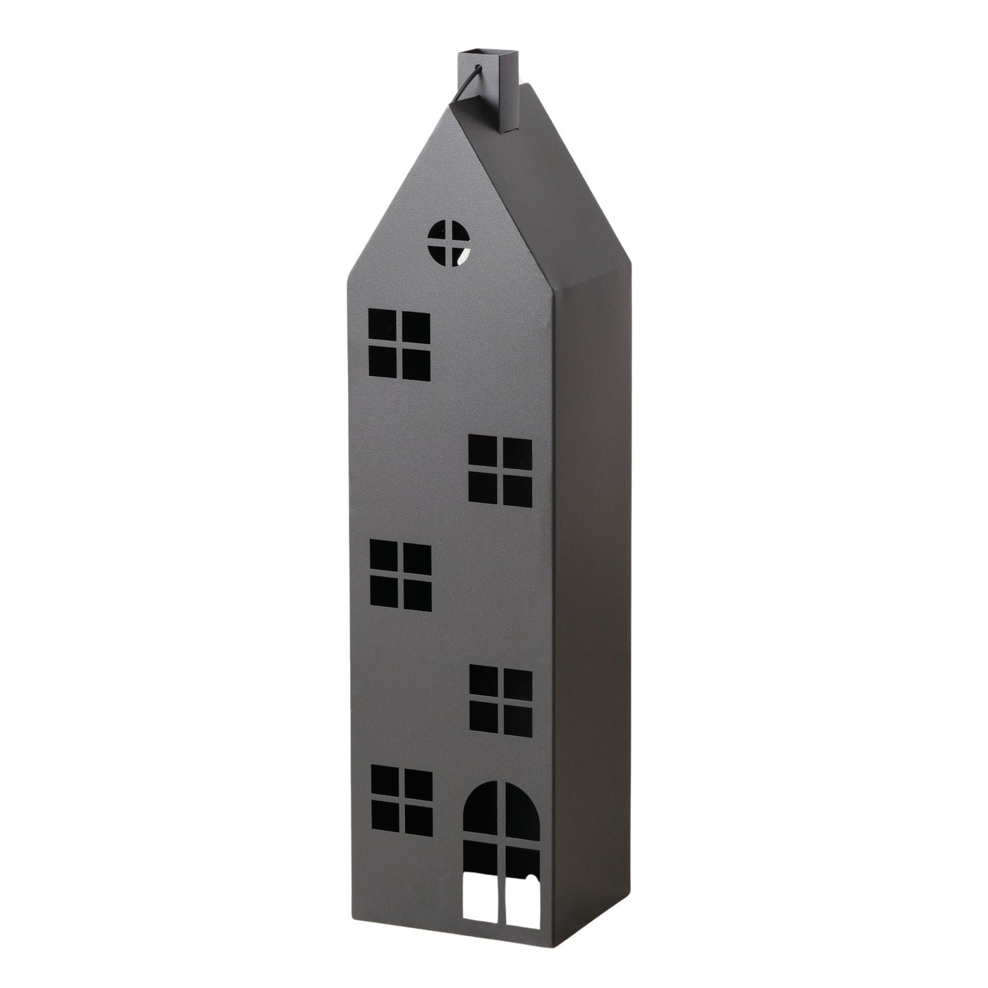Boltze - Laternen Set "Houses" Metall