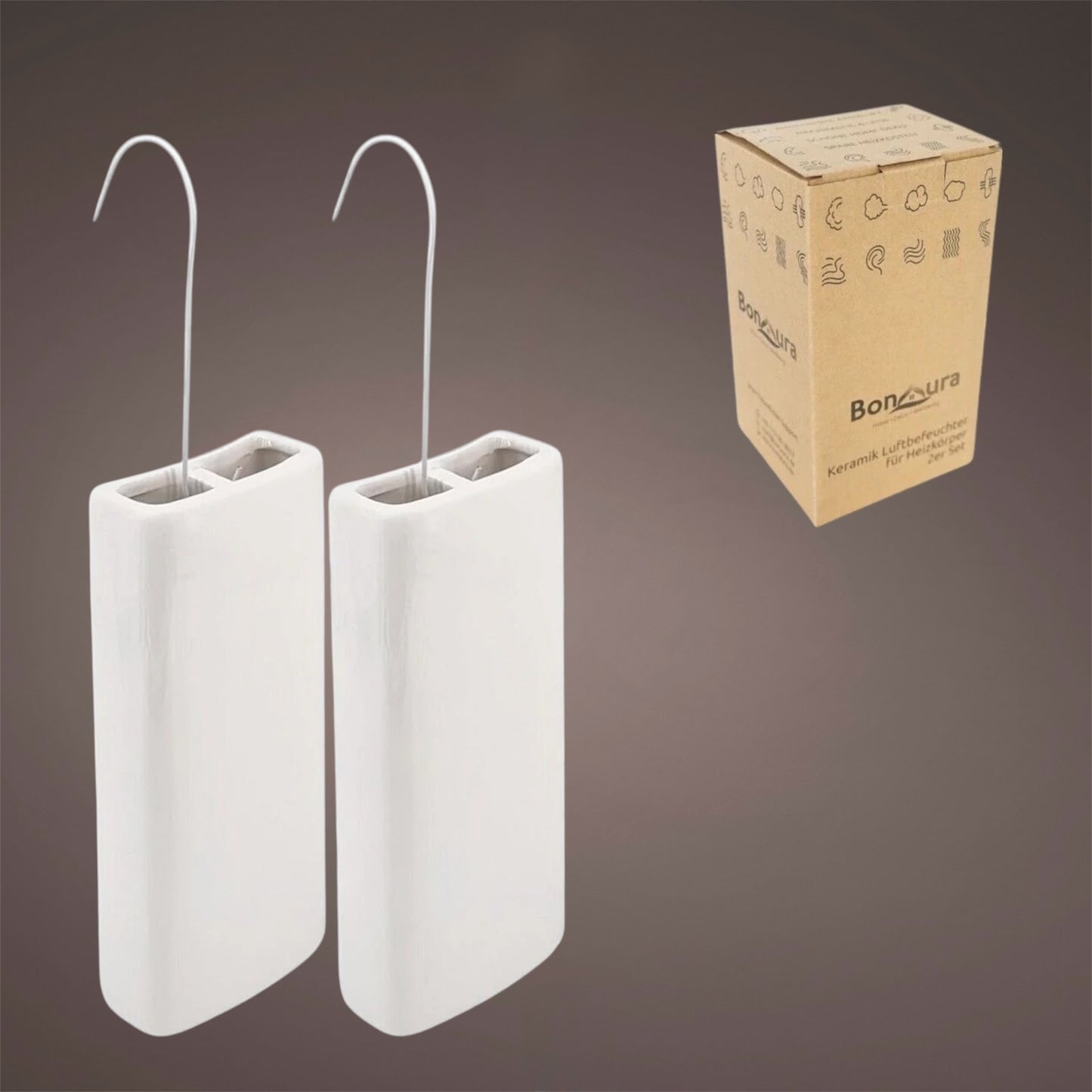 Bonaura - Water evaporator for radiators, set of 2