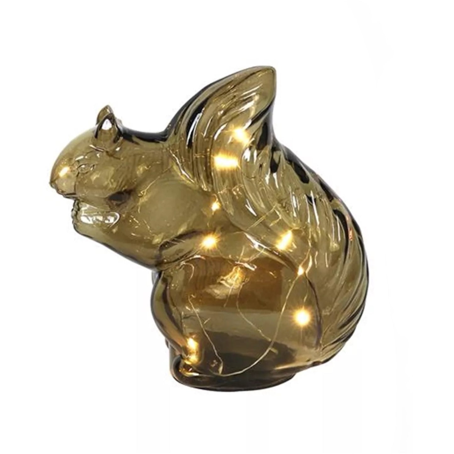 Svenska Living - LED Eichhörnchen Glas 16cm ver. Varinaten