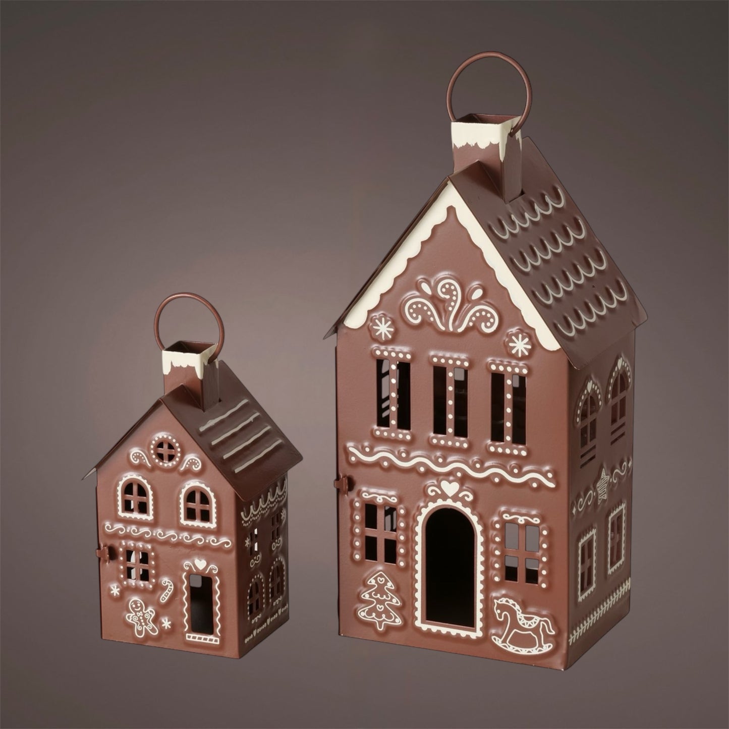 Boltze - Laternen Set "Ginger" Metall