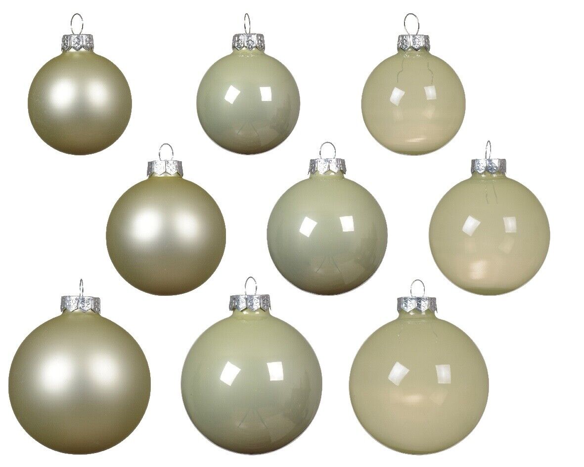Decoris - Kugelset Mint-Mix 21 Stück 5-7cm