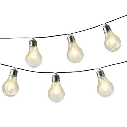 Lumineo - LED Solar Lichterkette "Birne"