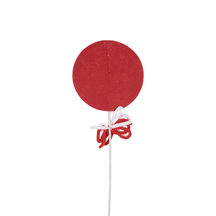 Clayre & Eef - Dekostecker Lollipop 41cm mit Glitzer
