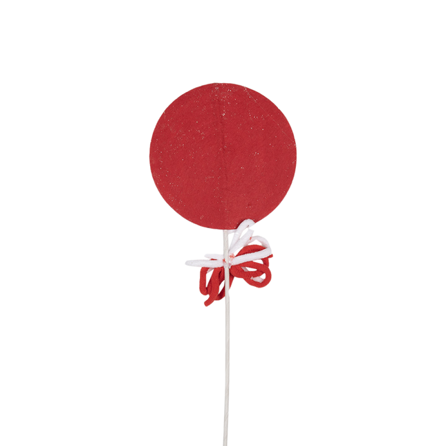 Clayre & Eef - Dekostecker Lollipop 41cm mit Glitzer