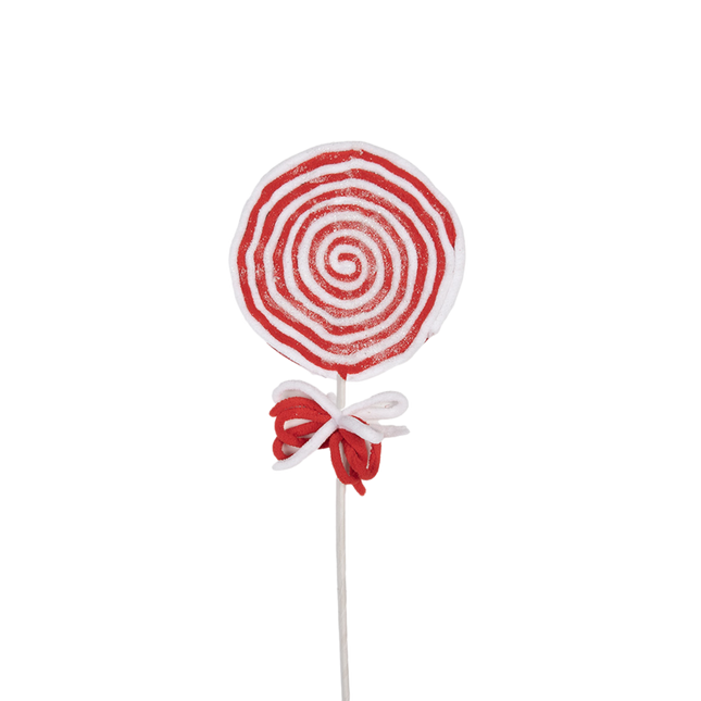 Clayre & Eef - Dekostecker Lollipop 41cm mit Glitzer
