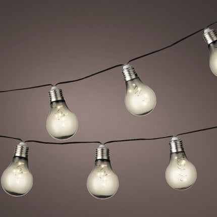 Lumineo - LED Solar Lichterkette "Birne"