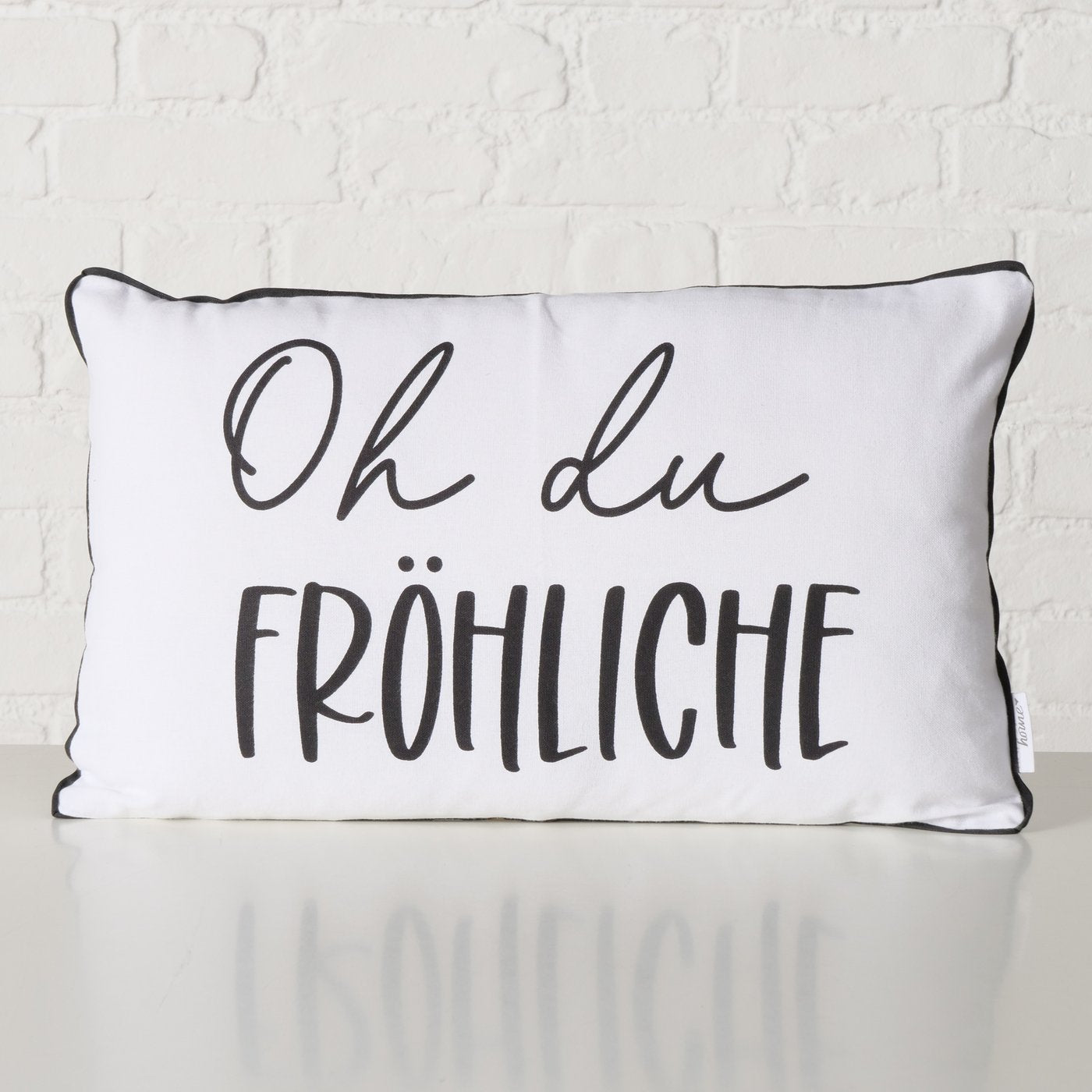 Boltze - Dekokissen "Trevan" Oh du Fröhliche