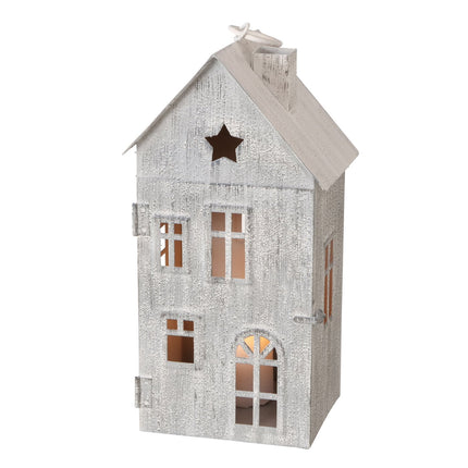 Boltze - Laternen Set "Houses" Metall