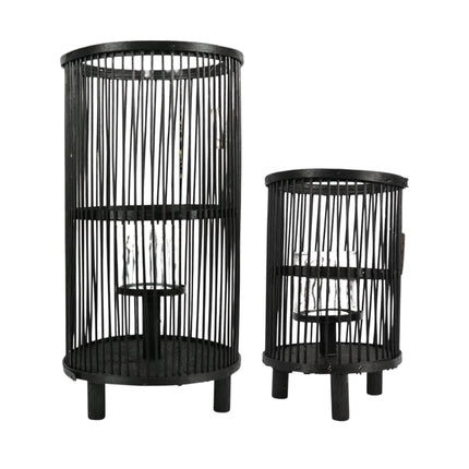 Laterne "Saigon" 2er Set 40,5cm/26,5cm