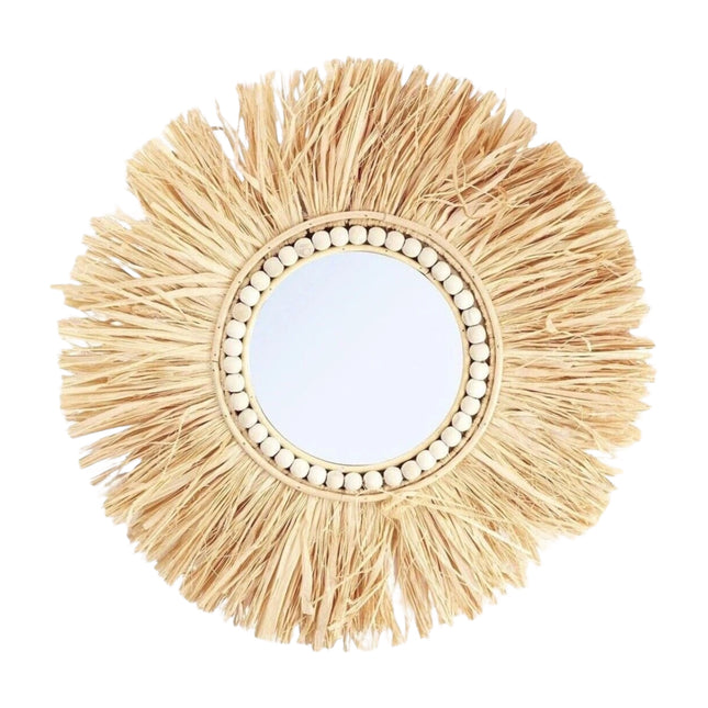 Dijk - Spiegel "Raffia" Boho 50 cm