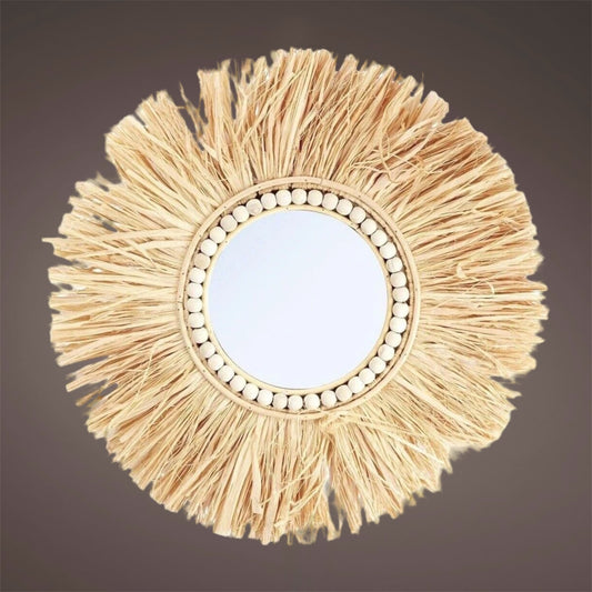 Dijk - Spiegel "Raffia" Boho 50 cm