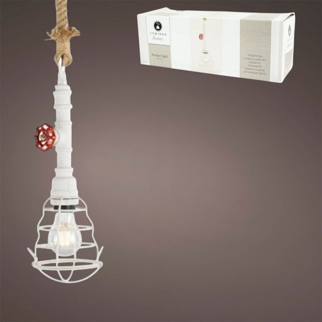 Lumineo - Feuerwehrschlauchlampe Hängeleuchte 115 cm