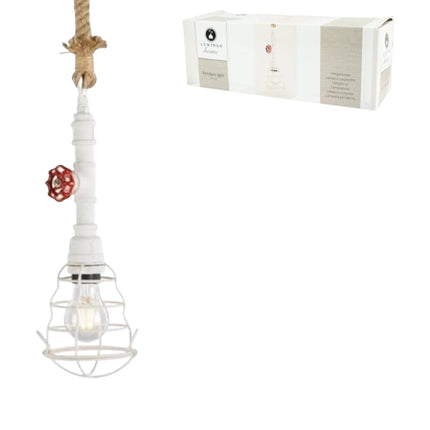 Lumineo - Feuerwehrschlauchlampe Hängeleuchte 115 cm