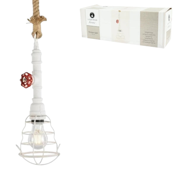 Lumineo - Feuerwehrschlauchlampe Hängeleuchte 115 cm