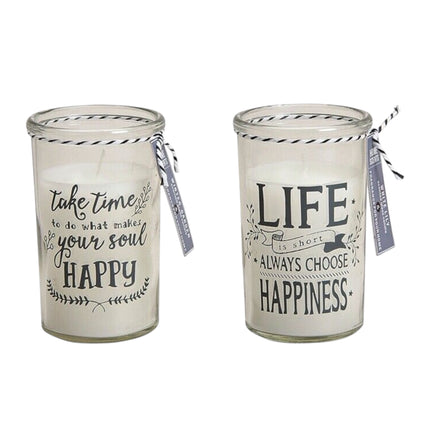 Duftkerze "Happy" & "Happiness"