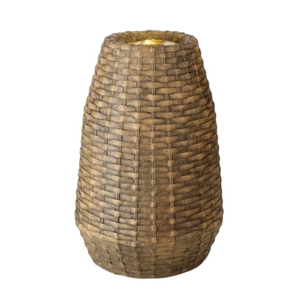 Lumineo - LED Gartenbrunnen "Wicker"