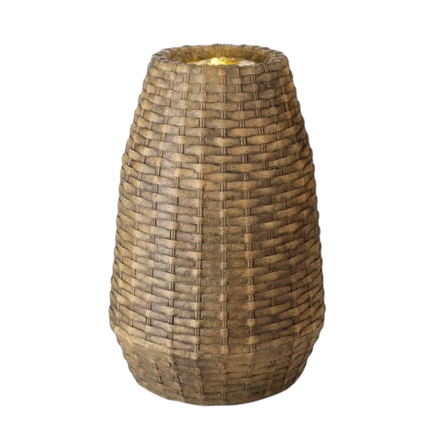 Lumineo - LED garden fountain "Wicker"