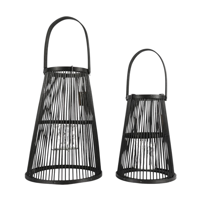 Laterne "Camau" 2er Set 25,5cm/34,5cm