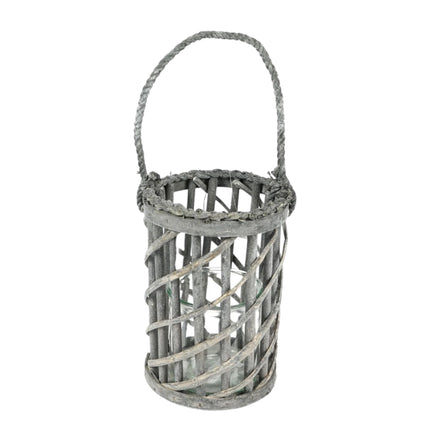 Holz Windlicht "Tisser" 25 cm