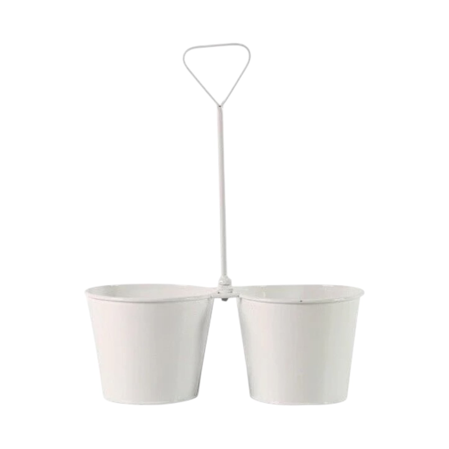 Flowerpot set of 2 with handle 36.5cm