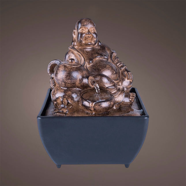 Pajoma - Zimmerbrunnen "Buddha" mit LED