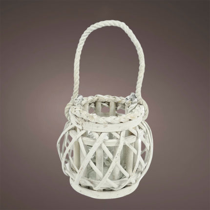 Holz Windlicht "Lamada" 16 cm