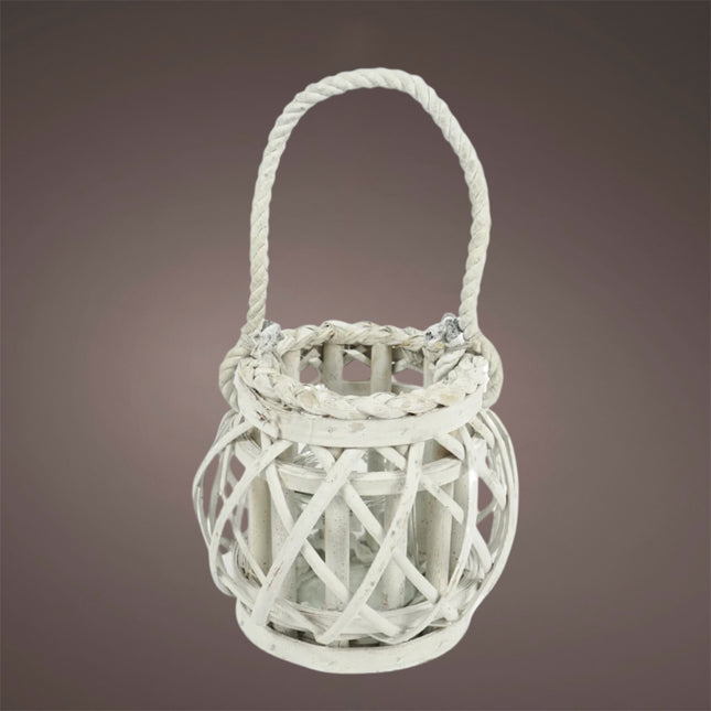 Holz Windlicht "Lamada" 16 cm