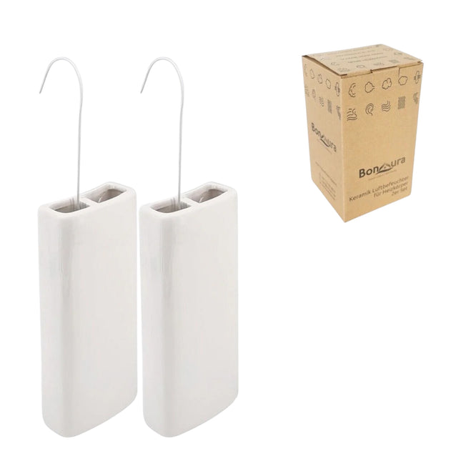 Bonaura - Wasserverdampfer für Heizkörper 2er Set