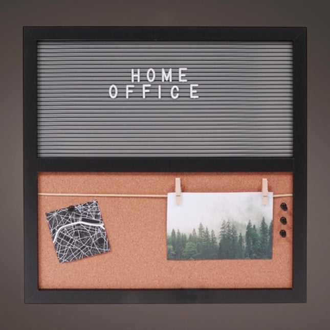 Senza - Buchstabentafel und Pinnwand mit Buchstaben