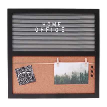 Senza - Buchstabentafel und Pinnwand mit Buchstaben