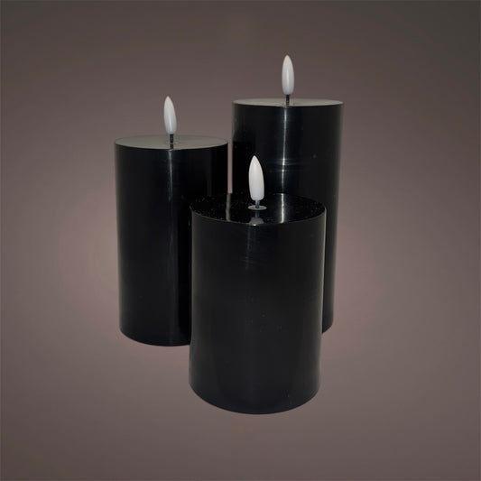 Anna's Collection - LED Outdoor Kerzen 3er Set