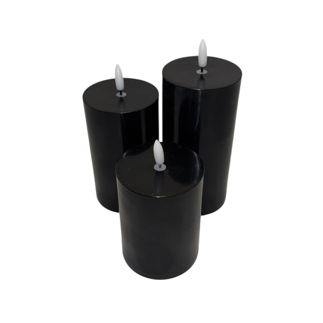 Anna's Collection - LED Outdoor Kerzen 3er Set