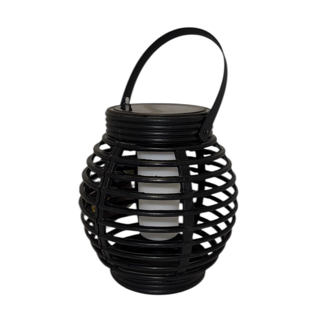 Anna's Collection - LED Solarlaterne mit Flammeneffekt