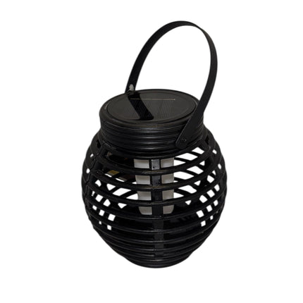 Anna's Collection - LED Solarlaterne mit Flammeneffekt