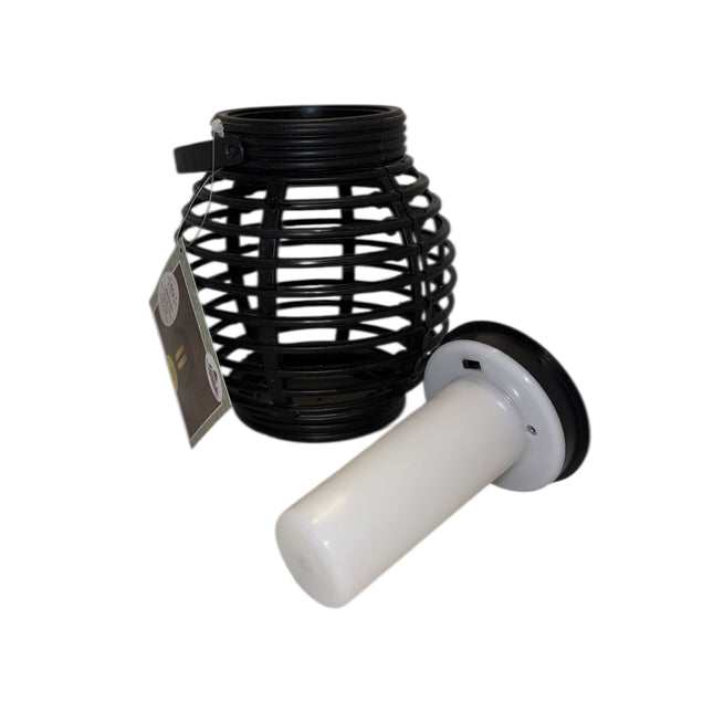 Anna's Collection - LED Solarlaterne mit Flammeneffekt