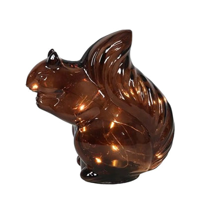 Svenska Living - LED Eichhörnchen Glas 16cm ver. Varinaten
