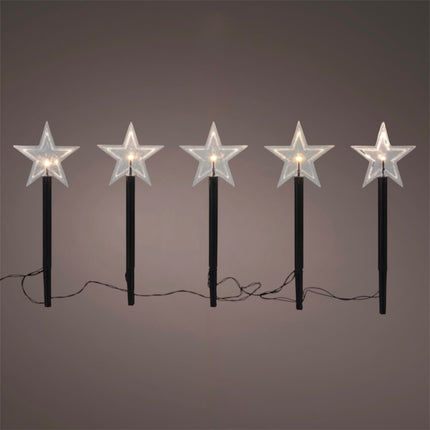 Svenska Living - LED Gartenstecker Stern 5 LED