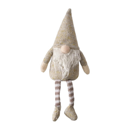 Boltze - Wichtel Gnom Kantenhocker 33cm beige