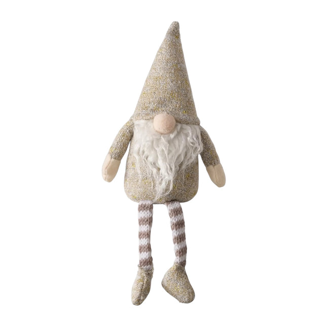 Boltze - Wichtel Gnom Kantenhocker 33cm beige