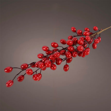 HBX - Kunstpflanze Beeren "Berry" 62cm