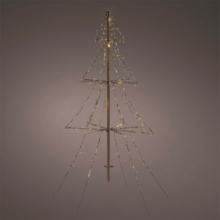 Svenska Living - LED Baum Outdoor 180cm 330 LED Timer Metall Netzbetrieb