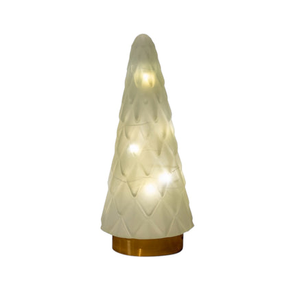 Anna's Collection - LED Baum Glas Gold 24cm