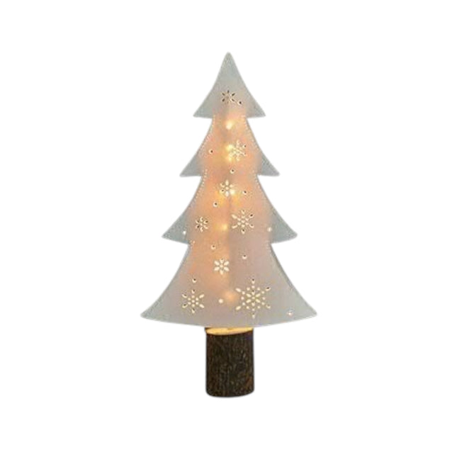 Anna's Collection - LED Baum Papier 31cm Holzstamm