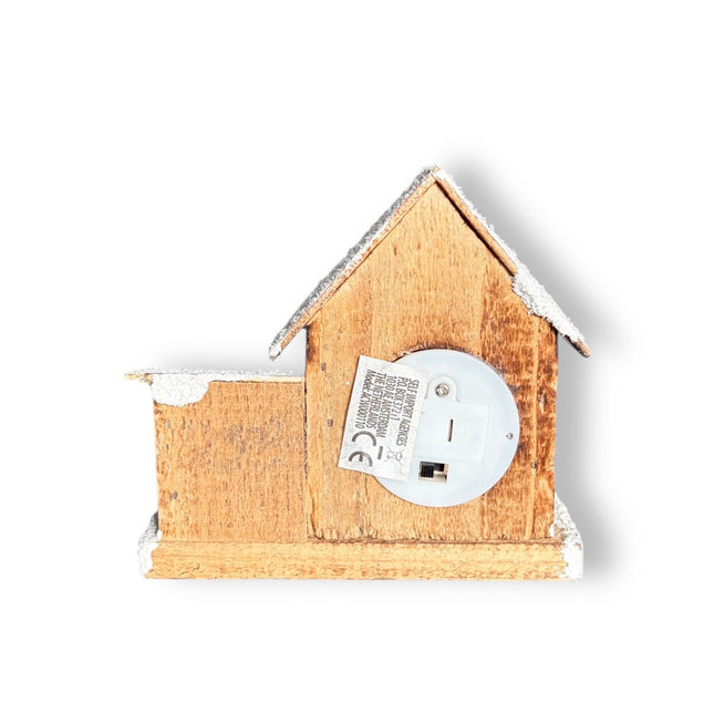 Koopman - LED Holz Leuchthaus "klein"