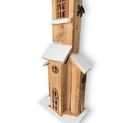Koopman - LED Holz Leuchthaus "Kirche" 70cm