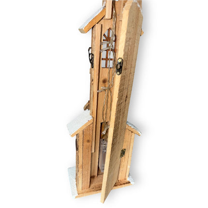 Koopman - LED Holz Leuchthaus "Kirche" 70cm