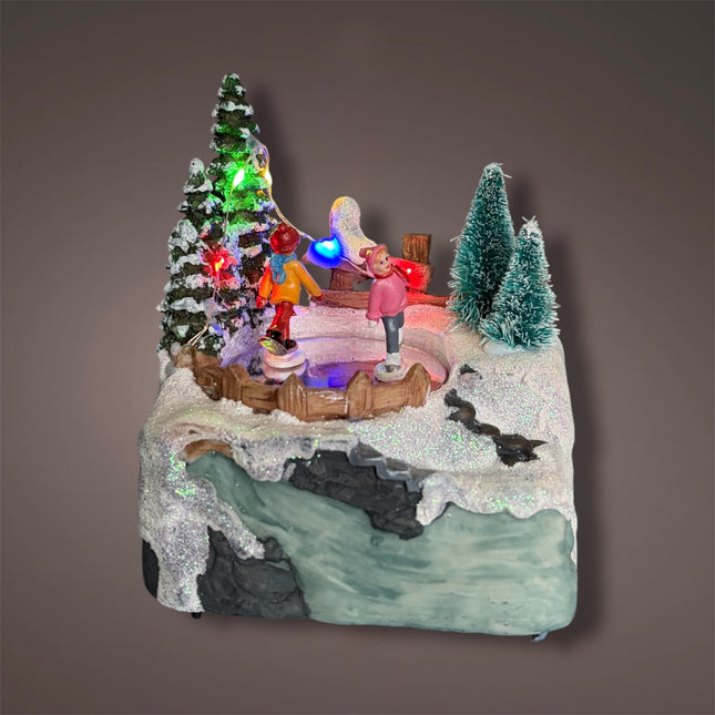 DekoSturm - LED Weihnachtsdorf Bewegung Animation Timer ver. Varianten