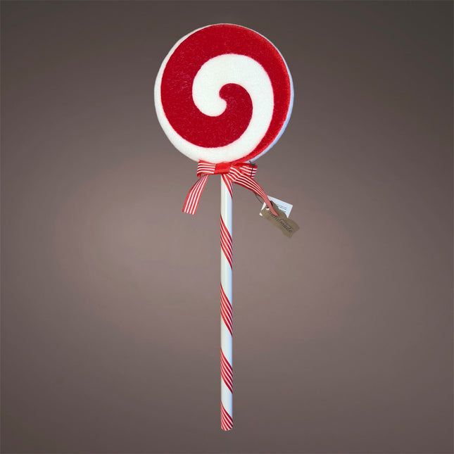 Goldbach - XXL Lollipop Zuckerstange Rot Weiß 55cm