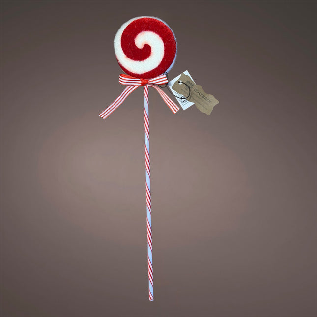 Goldbach - Lollipop Zuckerstange Rot Weiß 35cm