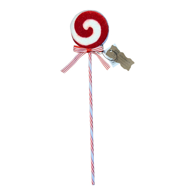 Goldbach - Lollipop Zuckerstange Rot Weiß 35cm